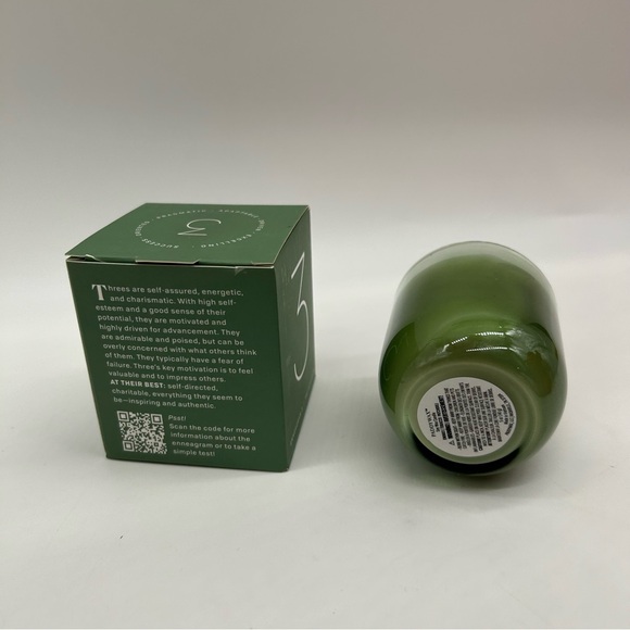 Paddywax Enneagram #3 Achiever Tobacco and Patchouli Jar soy wax Candle 5 oz NIB - Picture 2 of 3